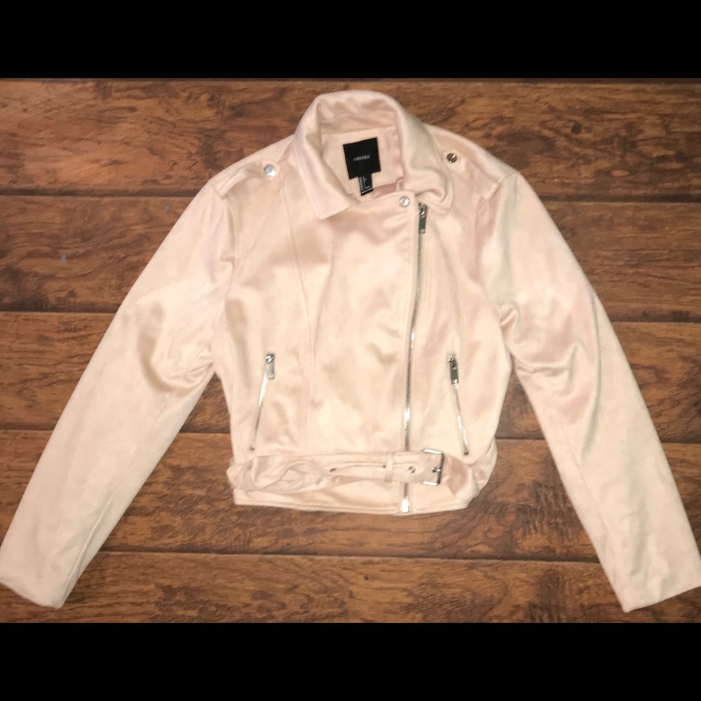 Faux Suede Jacket
